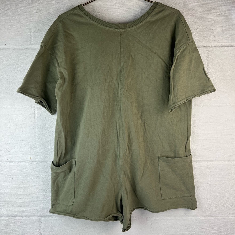 Amazon Green Romper, Small